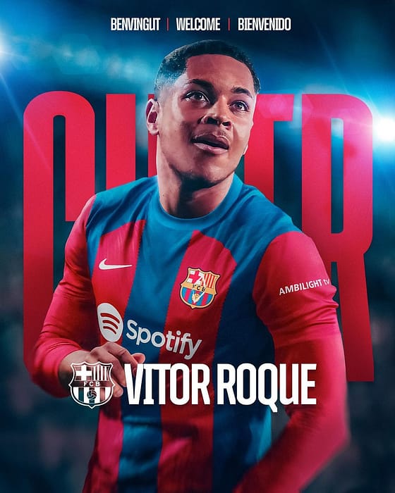 Vitor Roque, Barca's signing