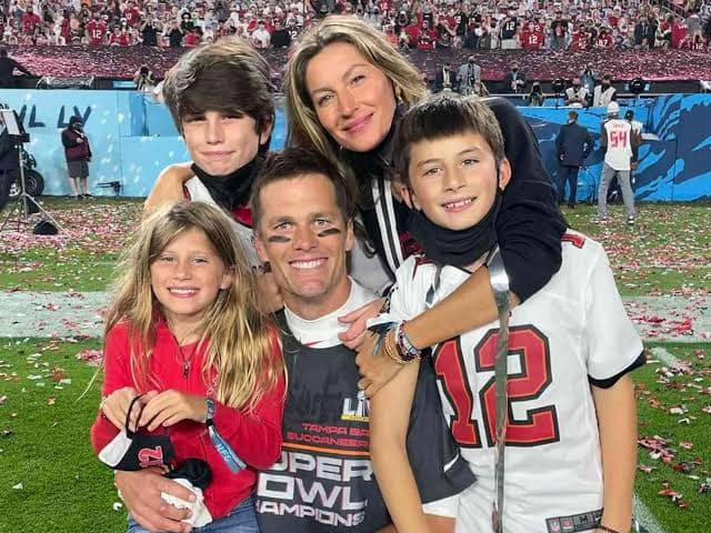 Tom Brady and Family